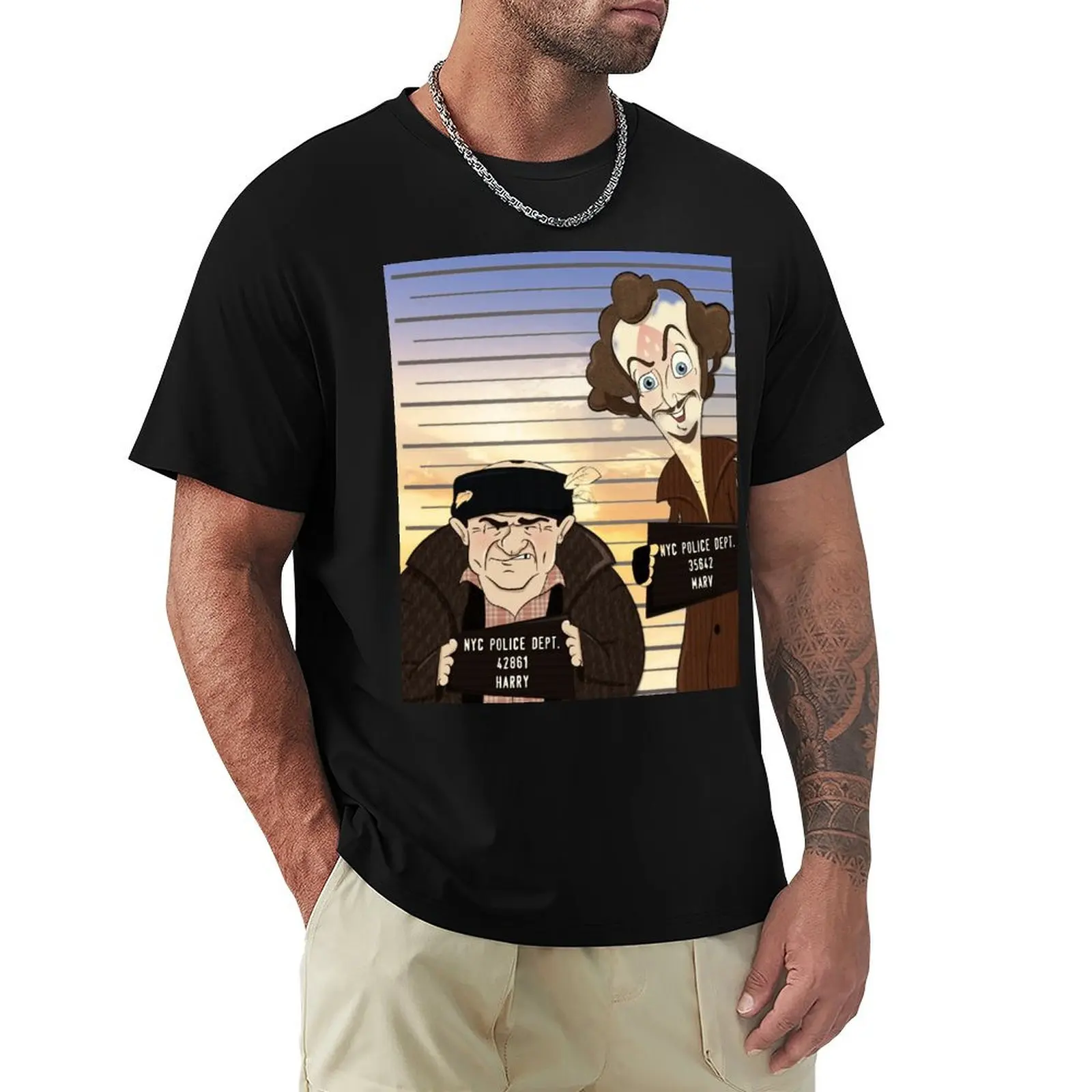 Sam u ku?i majica 3 T-Shirt Casual Loose Fit Short Sleeve T-Shirt