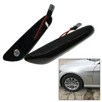 2pc Yellow LED Sequential Side Marker Lights For BMW for E60 E61 E82 E88 for E90 E91 E92 E93 Side light  Left Right 12V