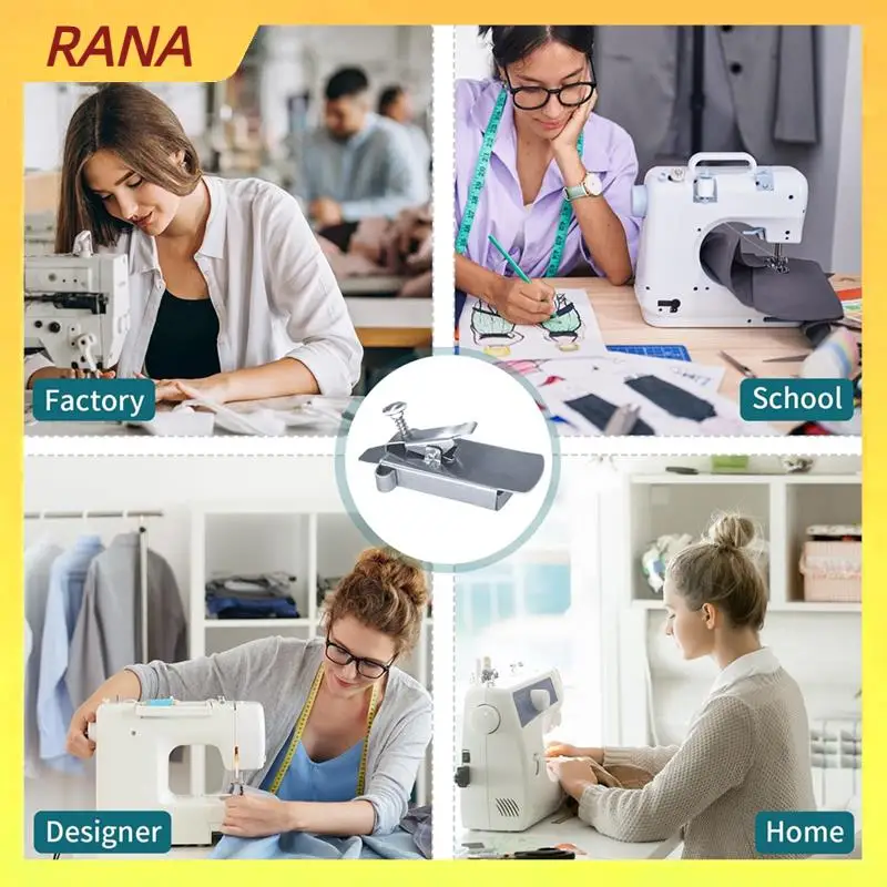 

Магнитная направляющая для швов RANA для швейной машины Магнитная направляющая линейка для швов Многофункциональная линейка для шитья прямых швов, прочная