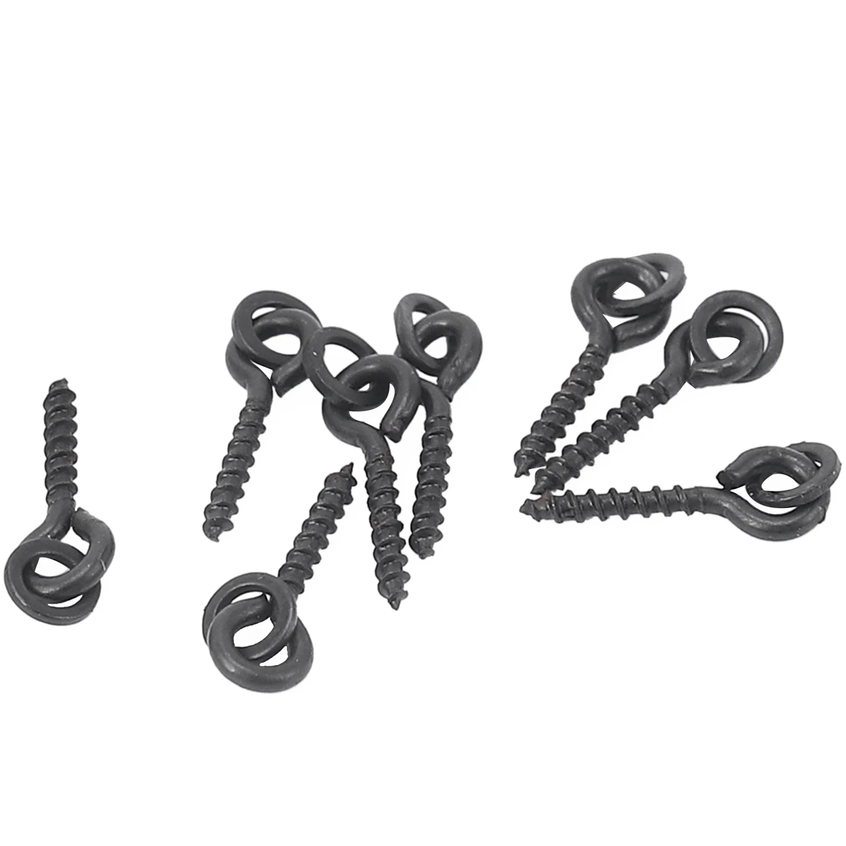 

Better Quality 50pcs Carp Fishing Boilie Screw with Solid Ring Bait Tool Chod Rigs Carp Fishing Hair Tackle Accessory