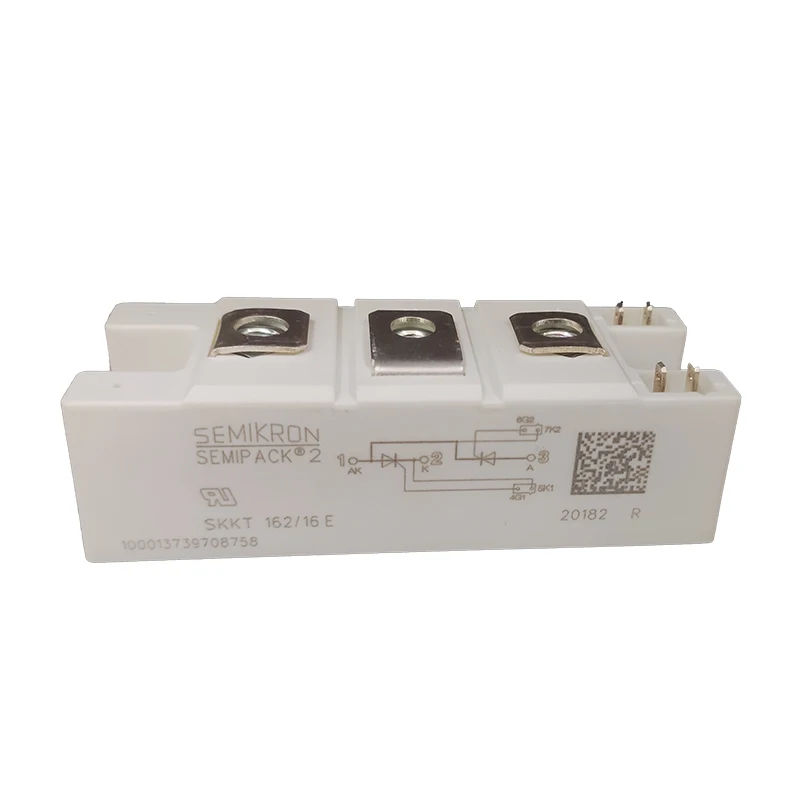 Imagem -04 - Módulo de Tiristor Skkt106 16e Skkt57 16e Skkt92 16e Skkt162 273 330 570 Skkt 106 16e 1600v 106a Igbt Novo
