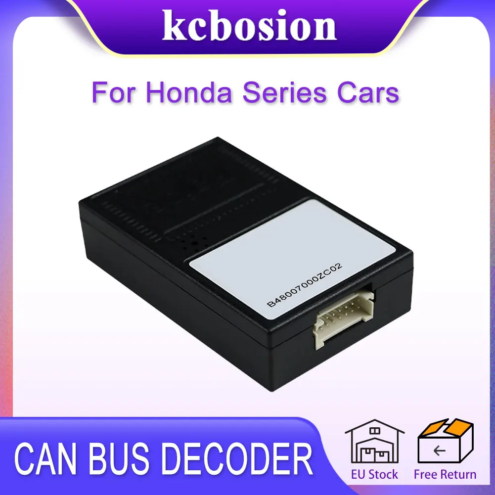 Kcbosion Car  Radio Adapter Canbus Box Amplifier Decoder For Honda XR-V Civic  Accord Vezel Odyssey Jade Cars 2 Din