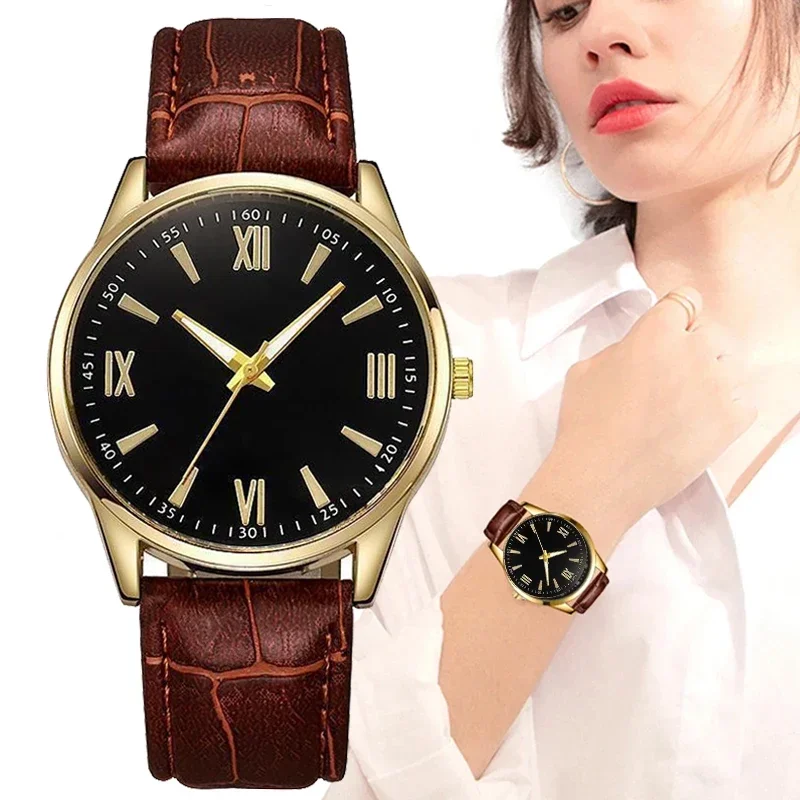 

Luxury Fashion Design Women Men Watches Leather Watch Digital Quartz WristWatch Gift Reloj Mujer