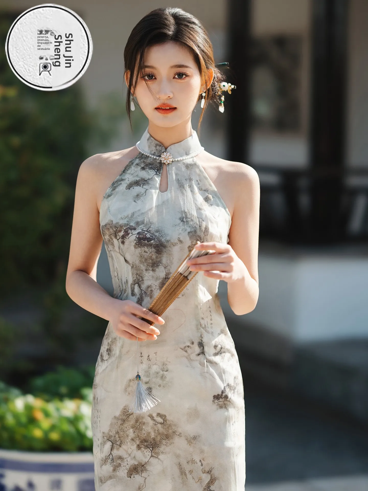 ele-vintage-chinese-watercolor-svel-ne-hanging-qipao-summer-sle-beautiful-dr-small-size-women-daily-wear