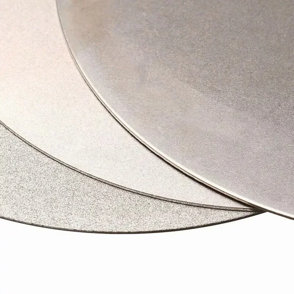 Imagem -06 - Grit Diamante Revestido Roda Lapidário Polimento Disco de Moagem para Jóias Jade Vidro Polimento Abrasivo 150 mm 803000