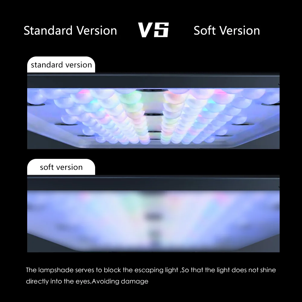 ناشر ناعم لإضاءة حوض السمك A8/Noo-Psyche K7 Pro V3