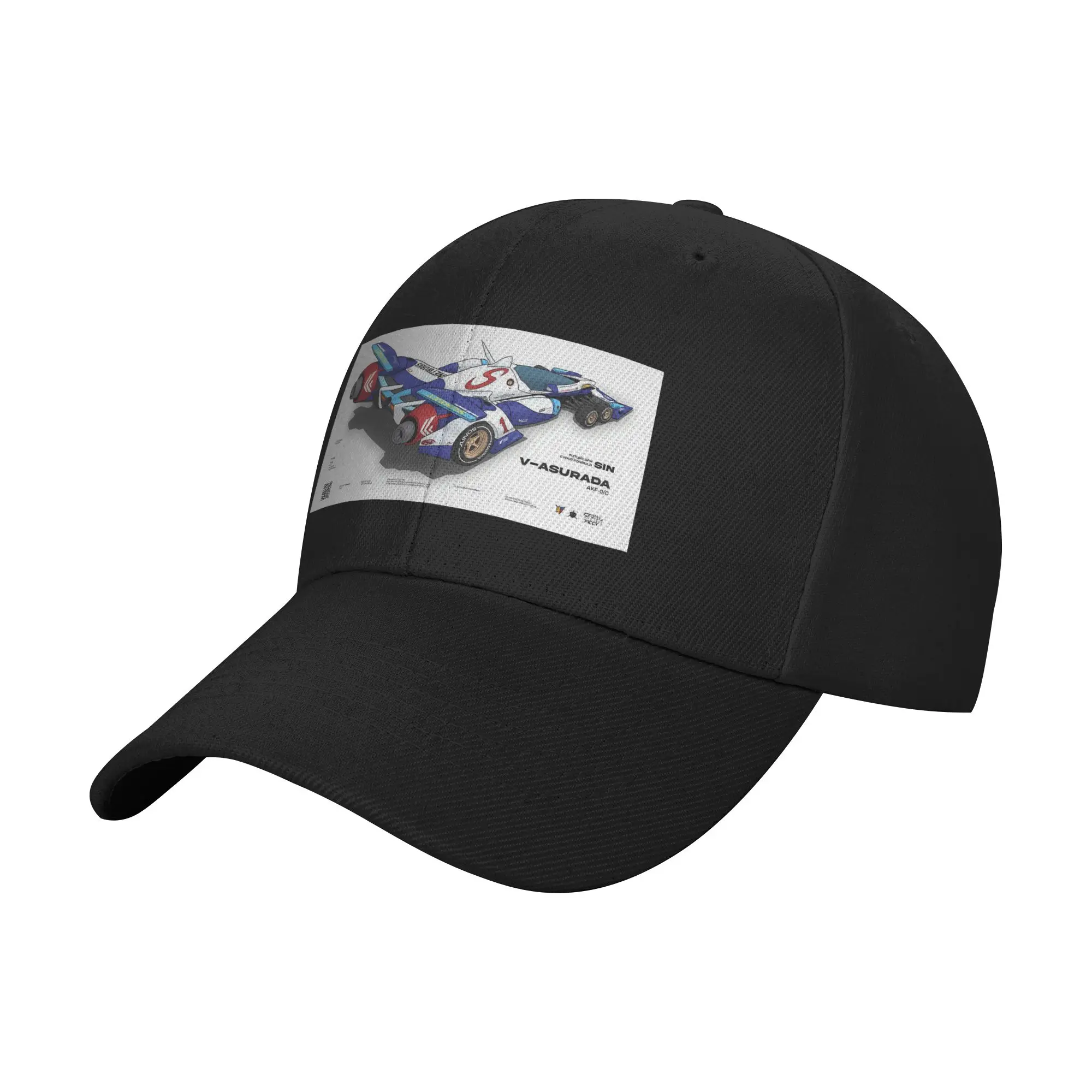 Cyber Formula Sugo - V-Asurada AKF-0 Trendy Baseball Cap Outdoor Photography Breathable Headwear