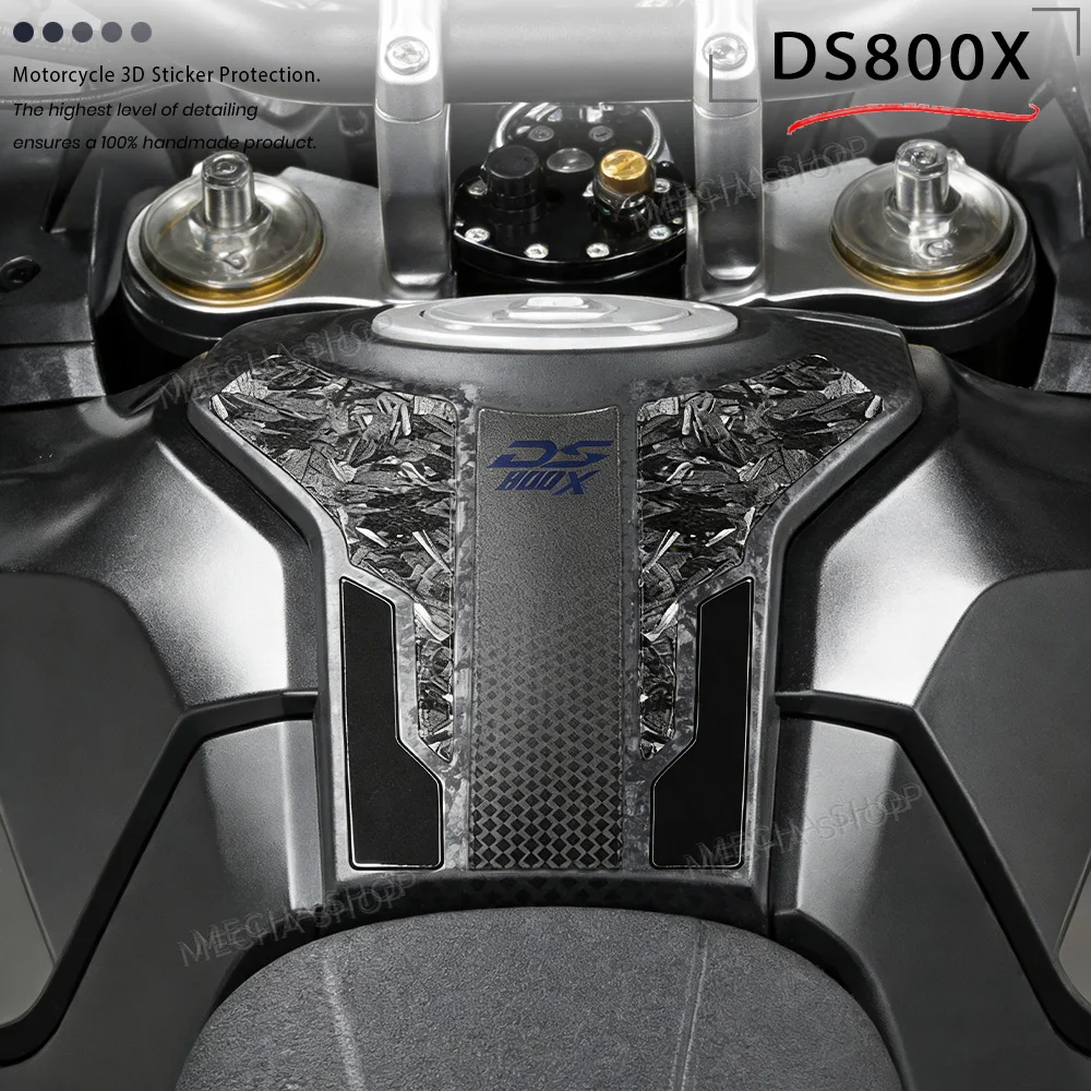 For Voge 800DSX 2025 DS800X Tank Pad Sticker Motorcycle Fuel Tank Protection 3D Epoxy Resin Decal