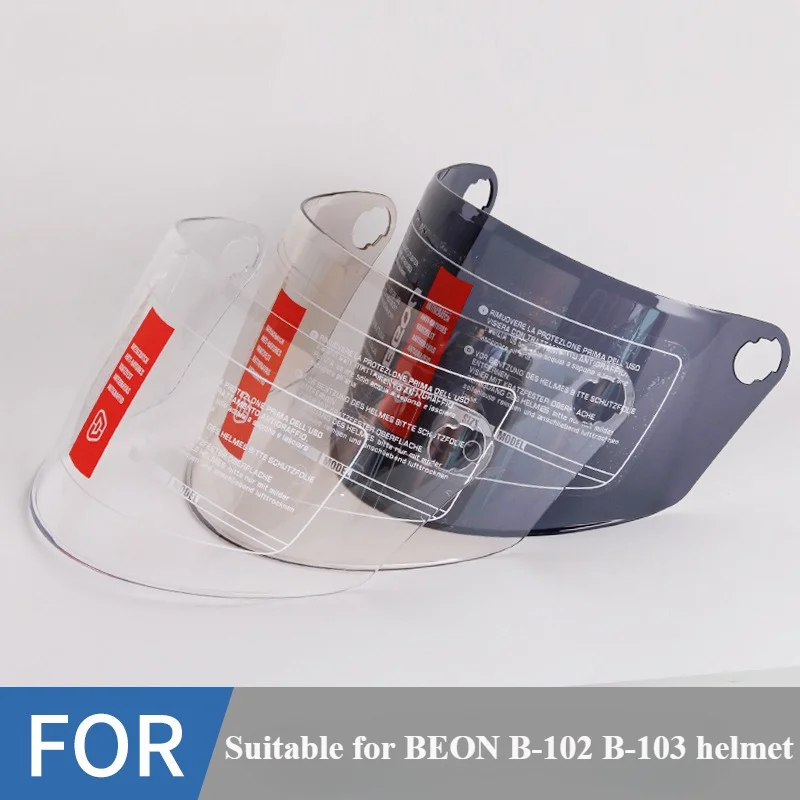 

For BEON B-102 B-103 Motorcycle Helmet Visor Detachable Helmet Glasses Motorcycle Helmet Mirror