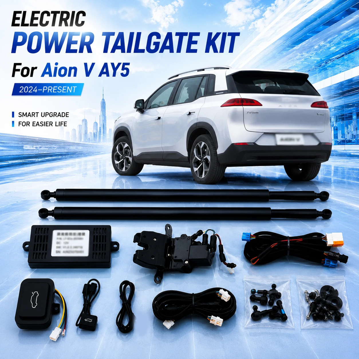 For Aion V AY5 2024-present Electric Power Tailgate Kit Auto Open & Close OEM Style Easy Installation