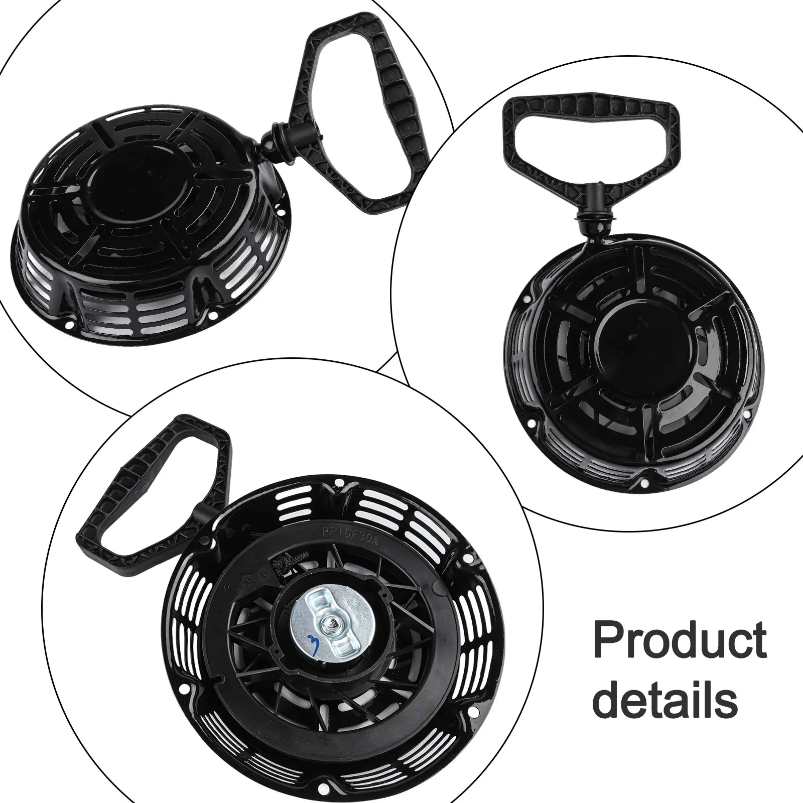 

Комплект ручного стартера (стартоверта) для снегоуборщиков 75114223 95114223, запасная часть с полным набором крепежей для надежной установки