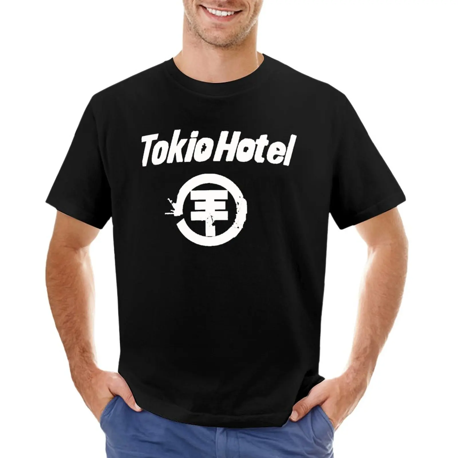 

Genres Pop rock tokio-hotel logo T-Shirt aesthetic clothes summer clothes Short sleeve tee men