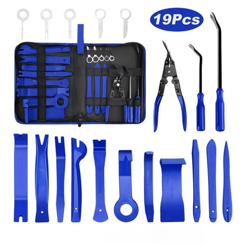 

Car Trim Removal Tool Set Clip Pliers Fastener Remover Stereo Removal Hand-held Disassembly Tools