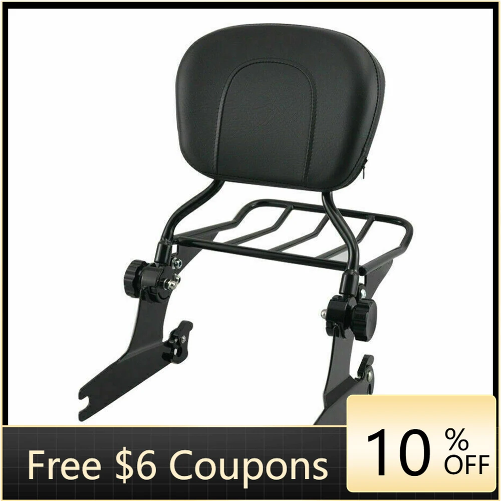 

STLF Factory Supply Motorcycle Sissy Bar Rear Backrest for Harley Softail Deluxe FLSTN 2005-2015