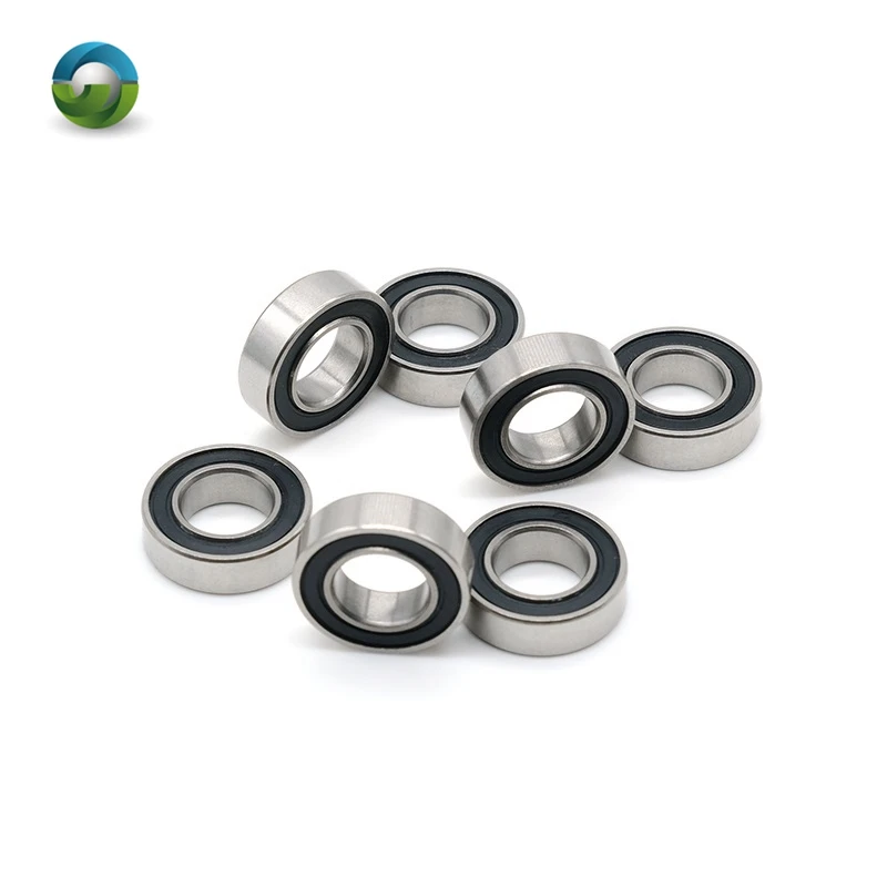 

6PC 629 2RS Bearings Black Sealed 9x26x8 mm , ABEC-7 629rs Ball Bearing Parts For Hobby RC Car Truck