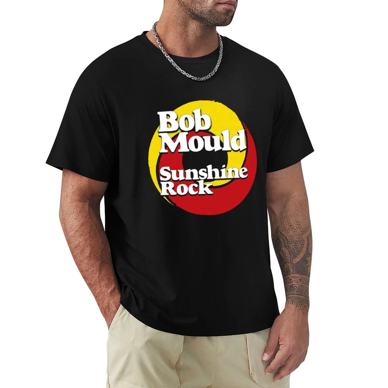 

Sunshine Rock T-Shirt luxury designer heavyweights compression shirt men