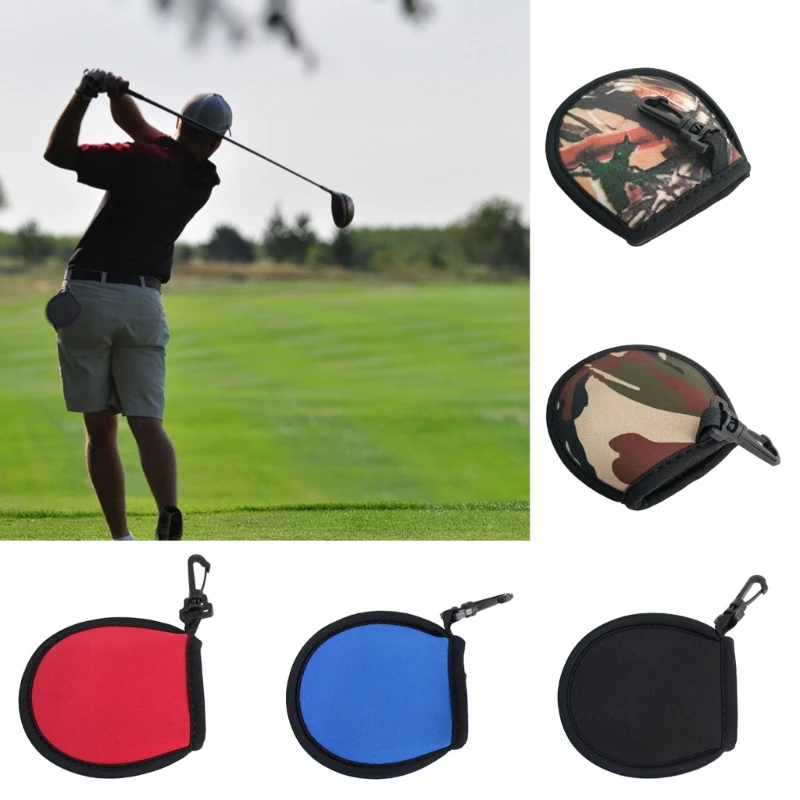 Pochette nettoyage balle Golf étanche, pochette lavage balle Golf, nettoyage balle Golf avec Clip