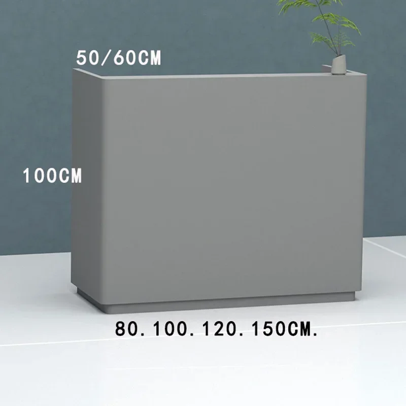 北欧のオリジナリティ レセプションデスク シンプルさ デザイナー ビューティーサロン レセプションデスク 衣料品店 家具 レセプションデスク HBRD