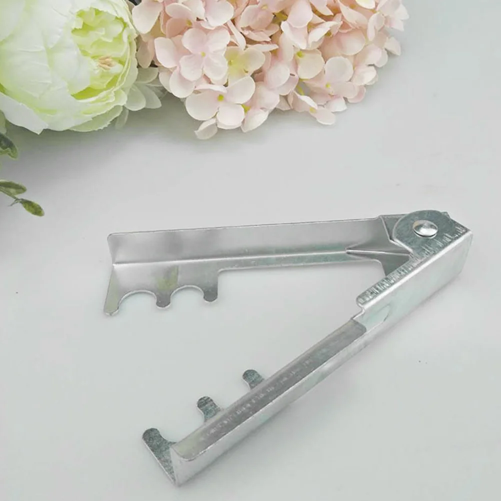 كماشة شوكة الورد أداة حديقة فضية أداة تجريد أوراق الشجر خفيفة الوزن أداة تشذيب المزارع للحاويات البستنة الخفيفة #2