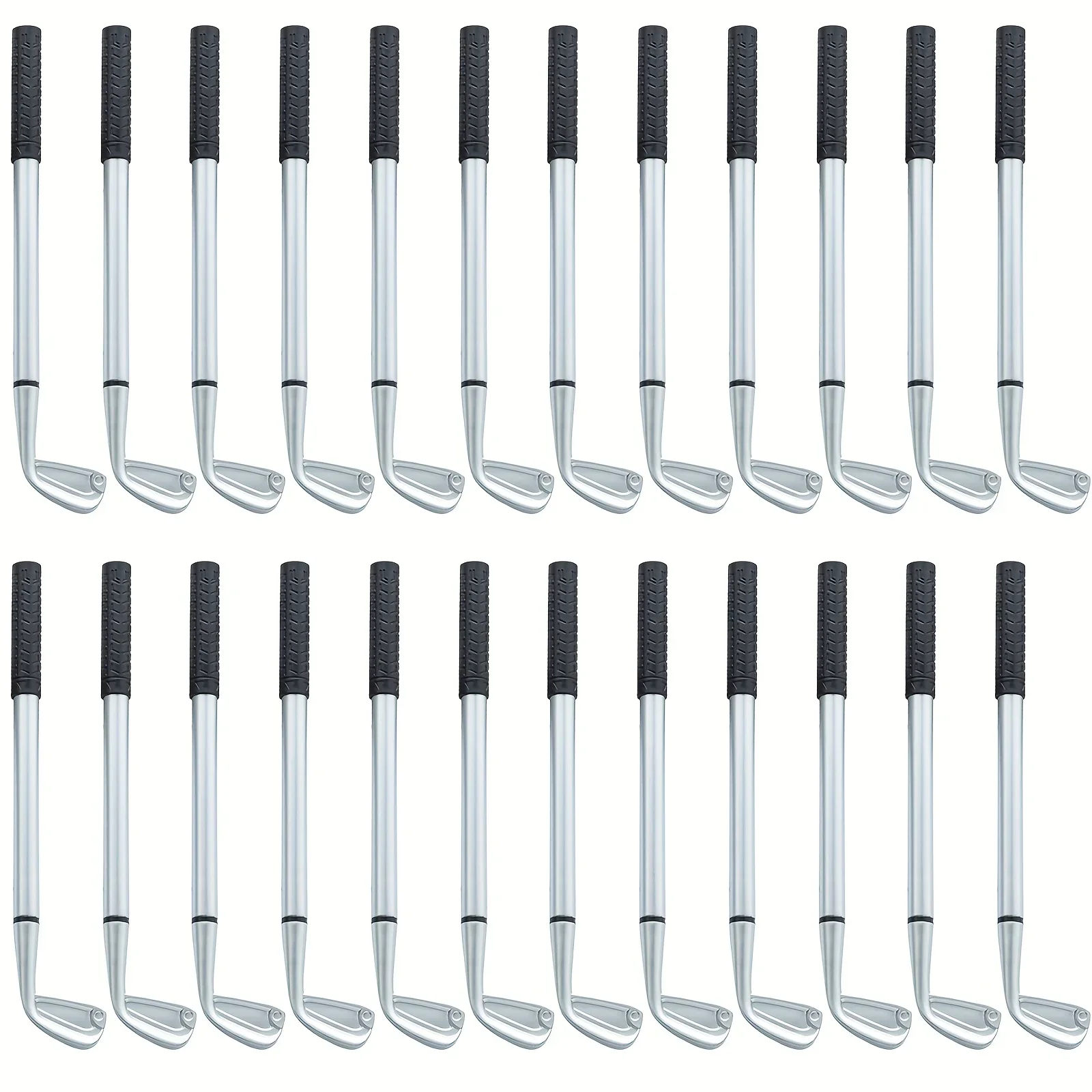 50pcs/10pcs Mini Golf Club Ballpoint Pens 1Mm Bulk Golf Pens for School Office Souvenirs Golfing Club Props Click On Cap