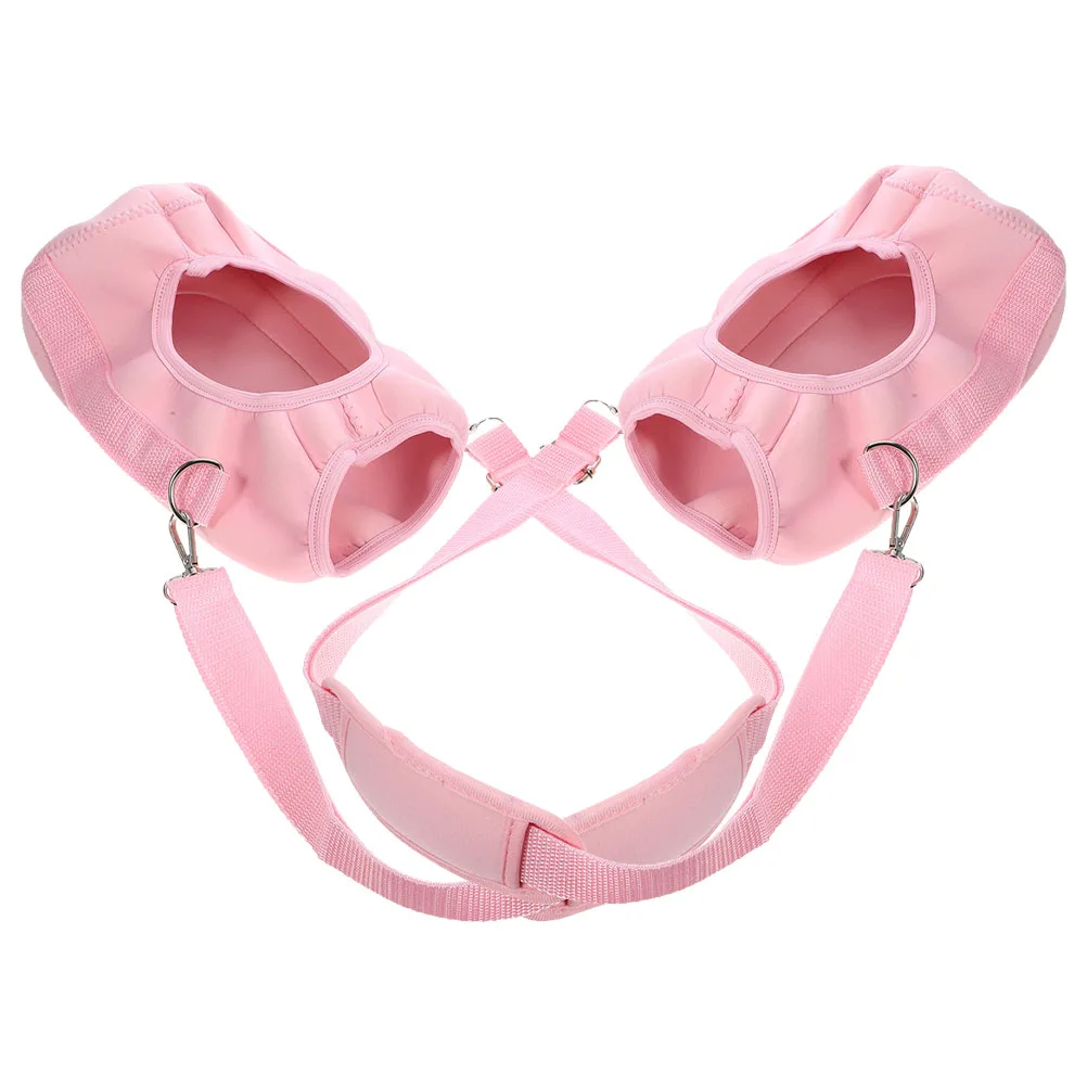 

2 шт. изолированная сумка для бутылок, портативный чехол, розовая металлическая пряжка, износостойкий рукав для бутылки с водой, ежедневная защита для чашки, неопрен