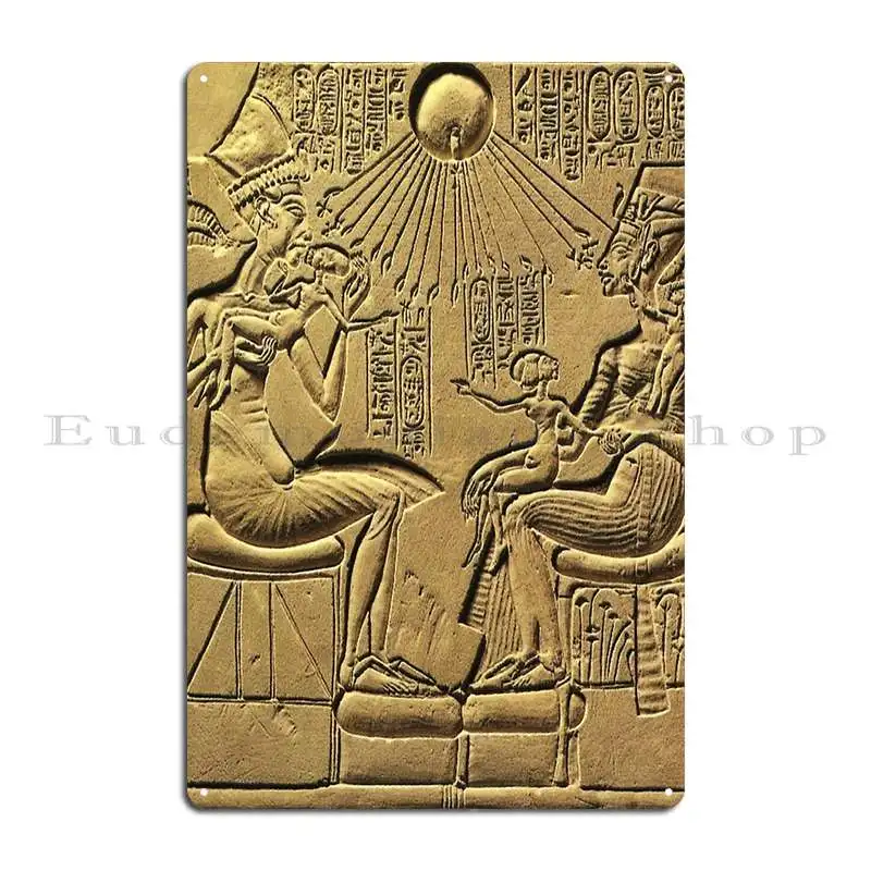 Egyptian God S Nefertiti Isis Horus Papyrus Ancient Egyptian Deities 117 Metal Signs Custom Plaques Club Cinema Tin Sign Poster