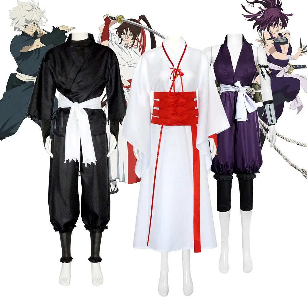 

Hells Paradise Jigokuraku Cosplay Gabimaru Sagiri Yamada Asaemon Cosplay Wig Costume Uniform Full Set Halloween Carnival Clothes