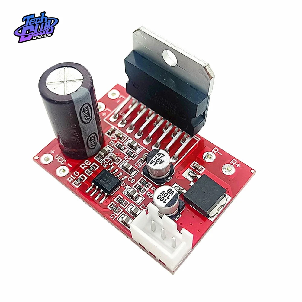 CD7379 Power Audio Amplifier Chip Module DC 12V NE5532 Front Speaker Audio System Audio Board Electronic Component Kit
