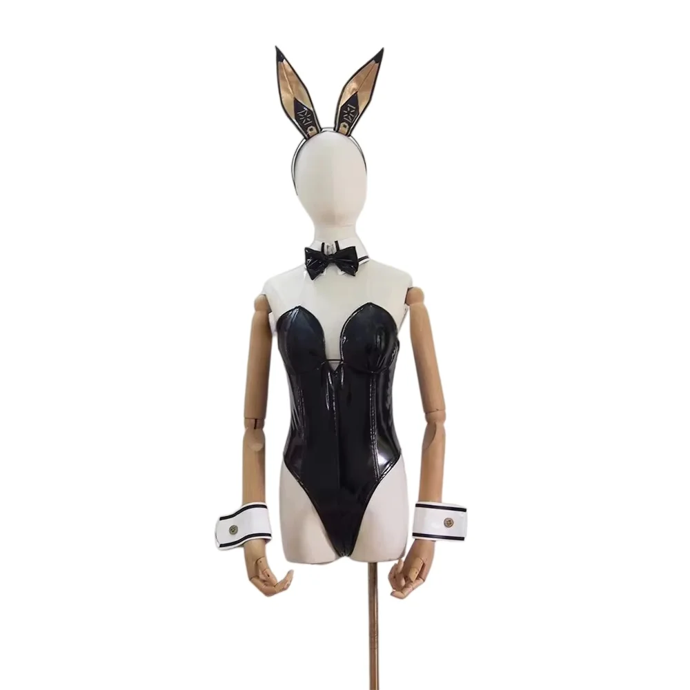 

Костюм для косплея Nikke Noal Bunny Girl на заказ, женский, на Хэллоуин, униформа, комбинезон, сексуальный костюм для косплея