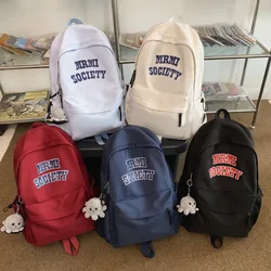 Korean Retro Large Capacity Backpack Japanese Harajuku Street Photo Instagram Casual and Versatile College Student Backpack