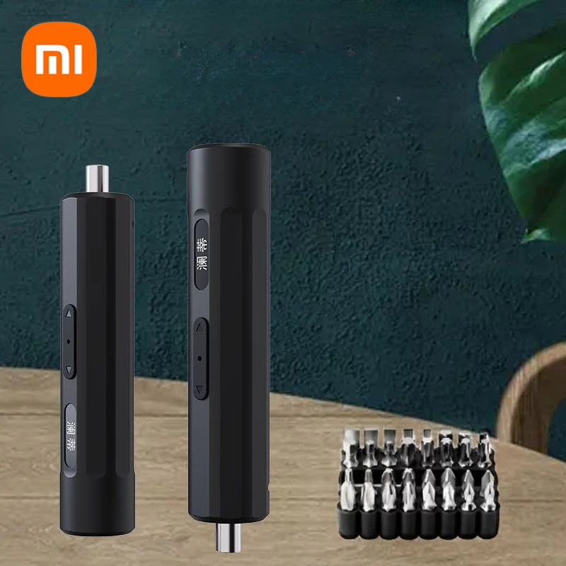 Xiaomi 3.7V Electric Screwdriver Set Lithium Small Home Electric Drill Wireless Electric Screwdriver Professional Power Tool Set