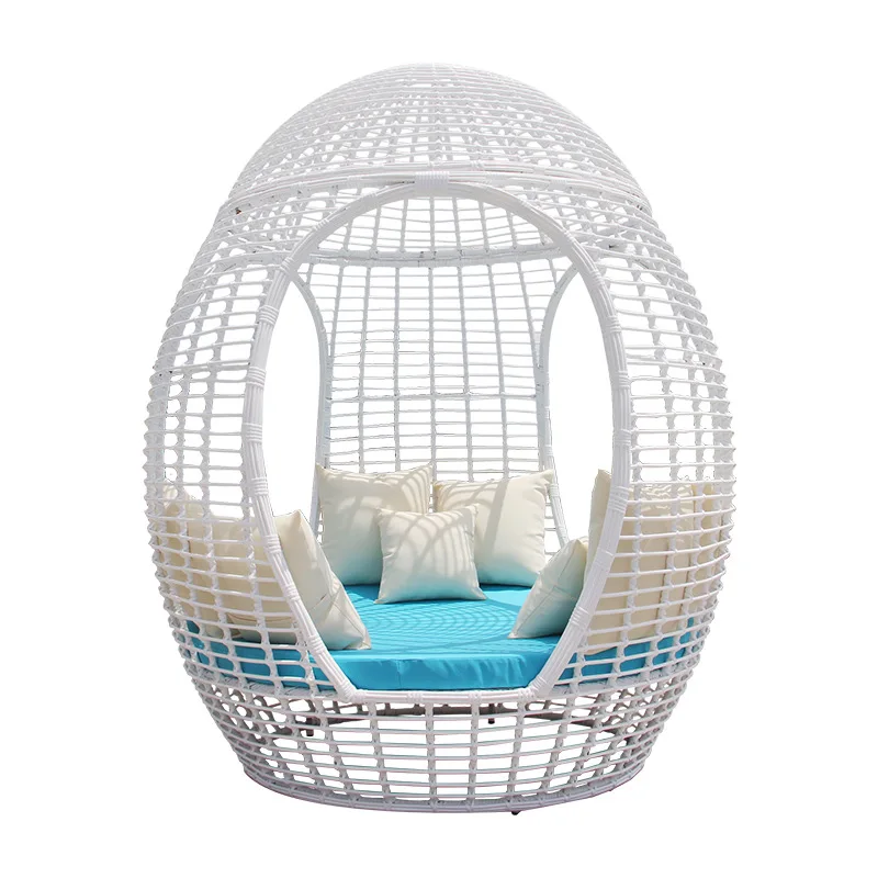 

Outdoor leisure, courtyard rattan sofa bed, rattan chair bird's nest