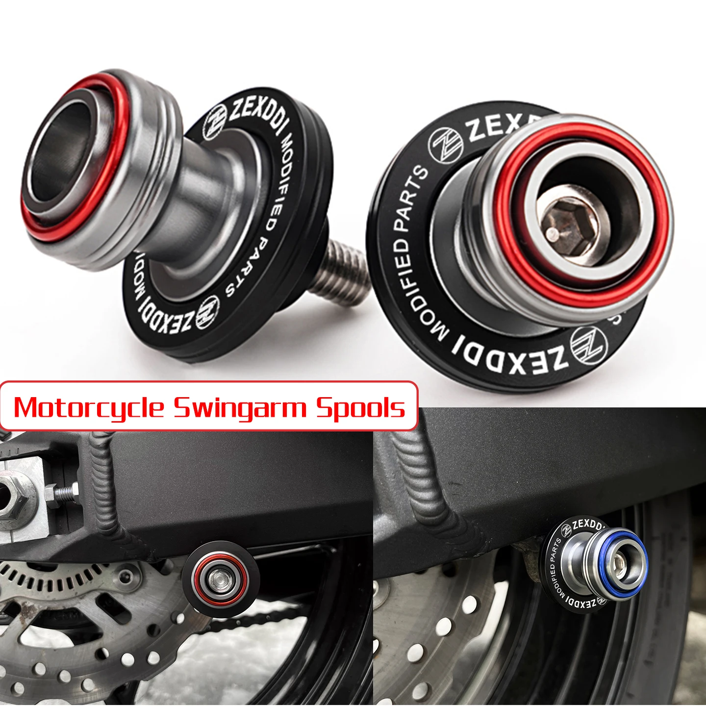 

Motorcycle Accessories Stand Screw Swingarm Spools Slider M6 For Aprilia Tuareg 660 Tuono 660/1100 RS 50 125 150 RSV/RSV4 1000
