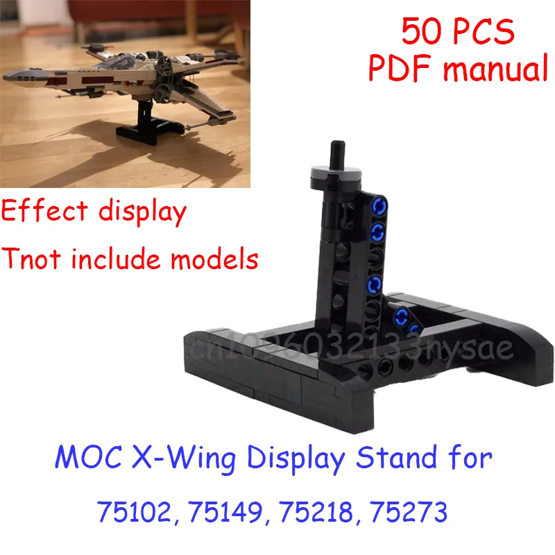 MOC Display Stand geschikt voor 75105 75155 75156 75192 75212 75243 75244 75249 75256 75257 75273 75292 75300 75301 Model Speelgoed Tonen