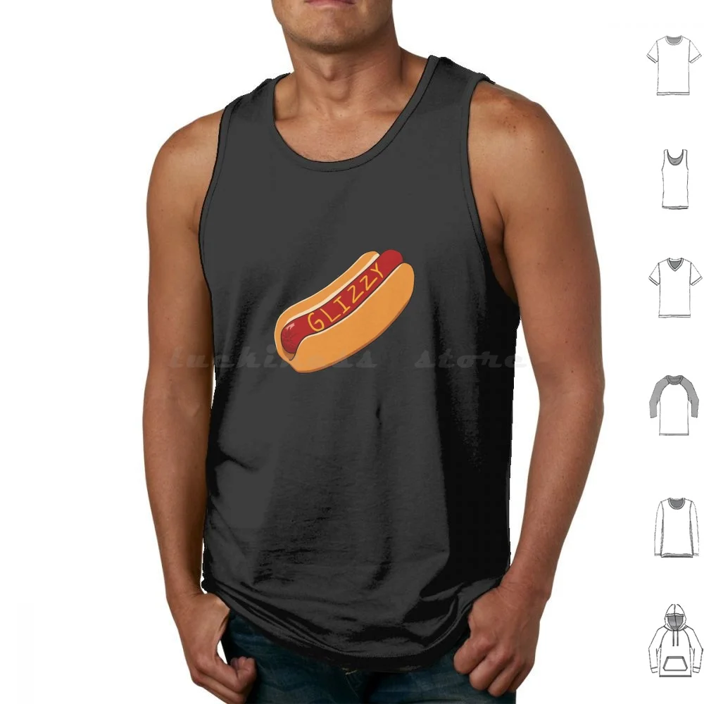 Glizzydog Tank Tops Vest Sleeveless Glizzy Hot Dog Frank Glizzy Gobbler Vine Glizzy Gladiator