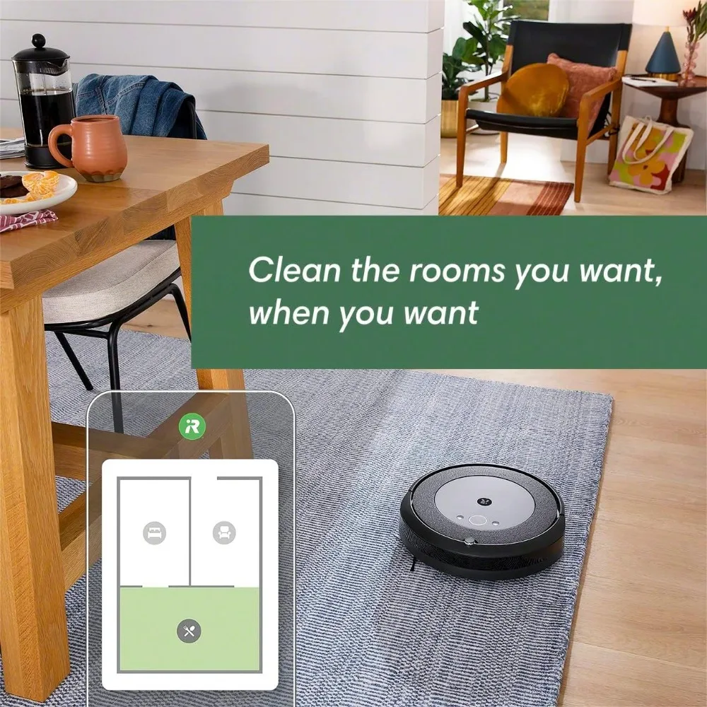 i4 EVO Wi-Fi aangesloten robotstofzuiger – Schoon per kamer met slimme mapping Compatibel met Alexa, ideaal voor dierenharen