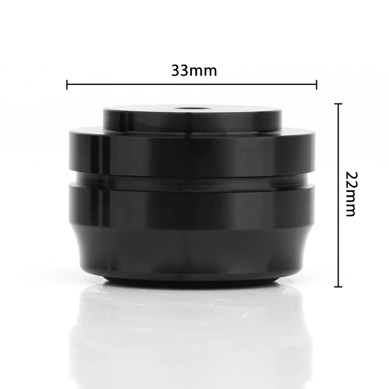 4PCS Aluminium Feet Solid Audio Device Feet Speaker Spikes Stand Feet Pad Foot For Speakers CD Amplifier