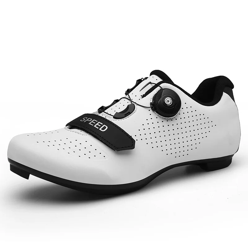 1 Pair Outdoor Bicycle Shoes Road Lockable Cycling Shoe Sports Men and Women Anti slip Mountain Bike Sneakers