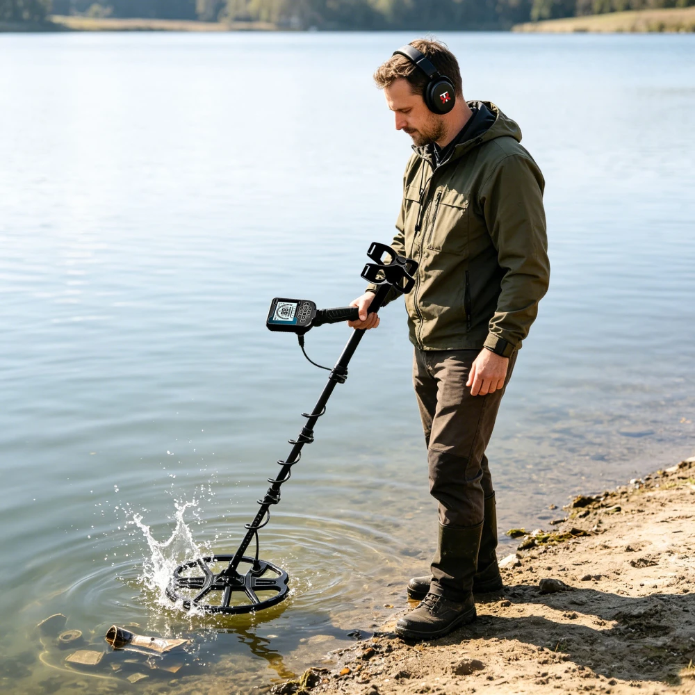 Advanced Gold Detector Metal Detector Dual Pinpoint Technology Treasure Prospecting Extreme Detection Depth