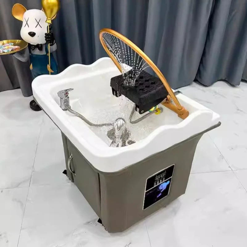 

Salon Modern Shampoo Chairs Balcony Advanced Homestay Hotel Shampoo Chairs Minimalist Design Furniture Cama De Champu Ls40xtp