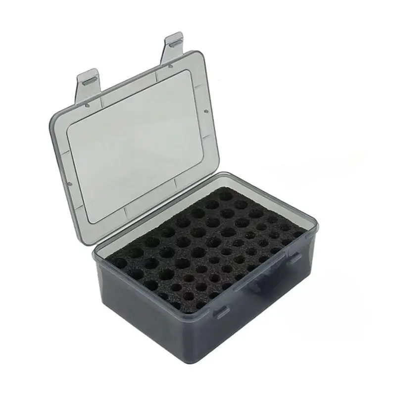 B50B-Portable For 54 AA Battery Storage Rack Garage Container Drawer Dispenser Organizer For Home Household Use