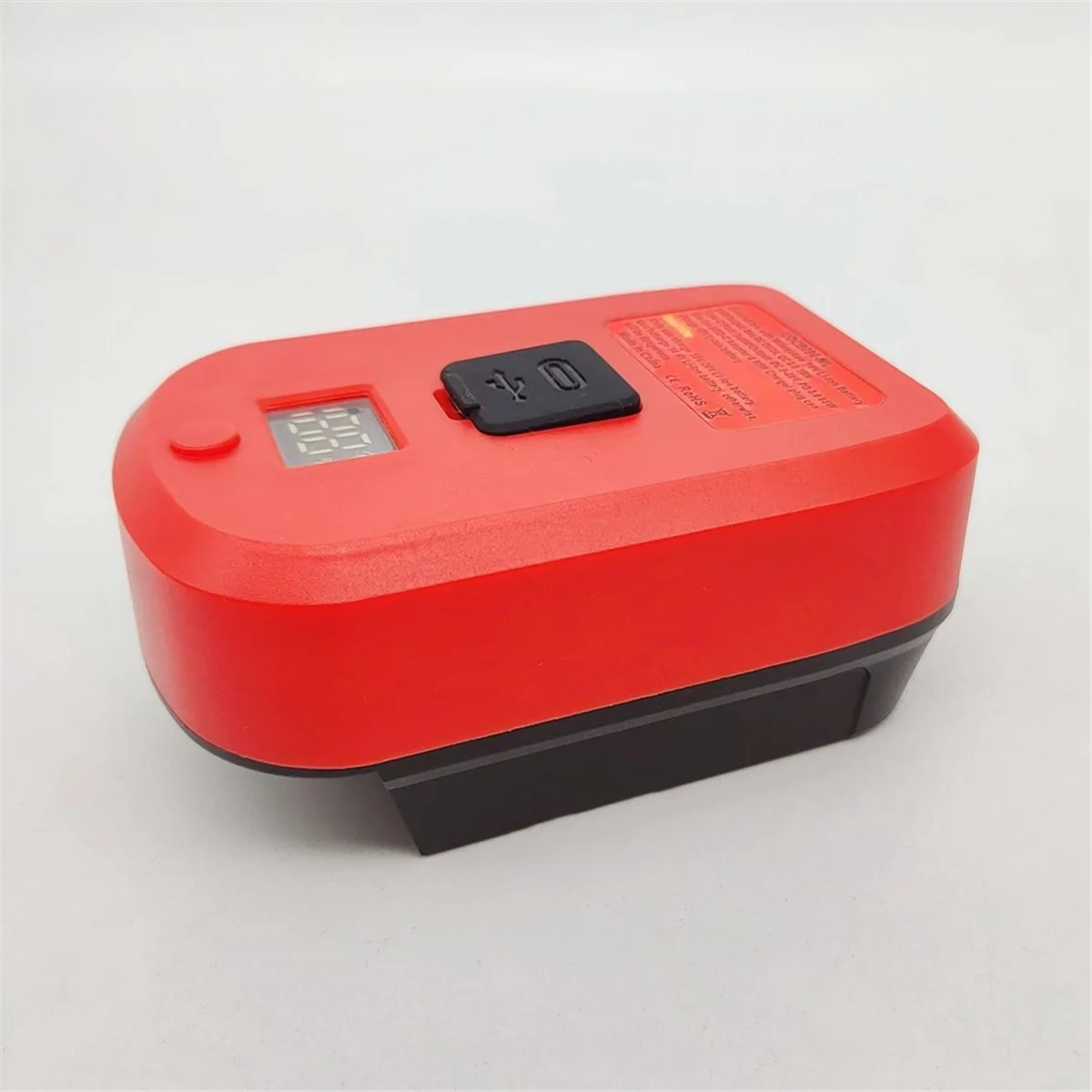 Cargador adaptador de A57G-65W para batería de iones de litio Milwaukee de 18V con puerto tipo C y puerto USB convertidor adaptador de carga USB inverso