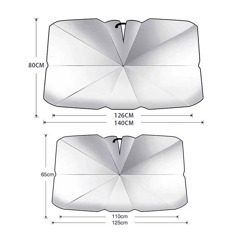 Auto Voorruit Zonnescherm Paraplu Beschermer Parasol Gereedschap Voor Nissan Juke Qashqai J11 Note Pathfinder Patrouille Y62 Skyline Altima F