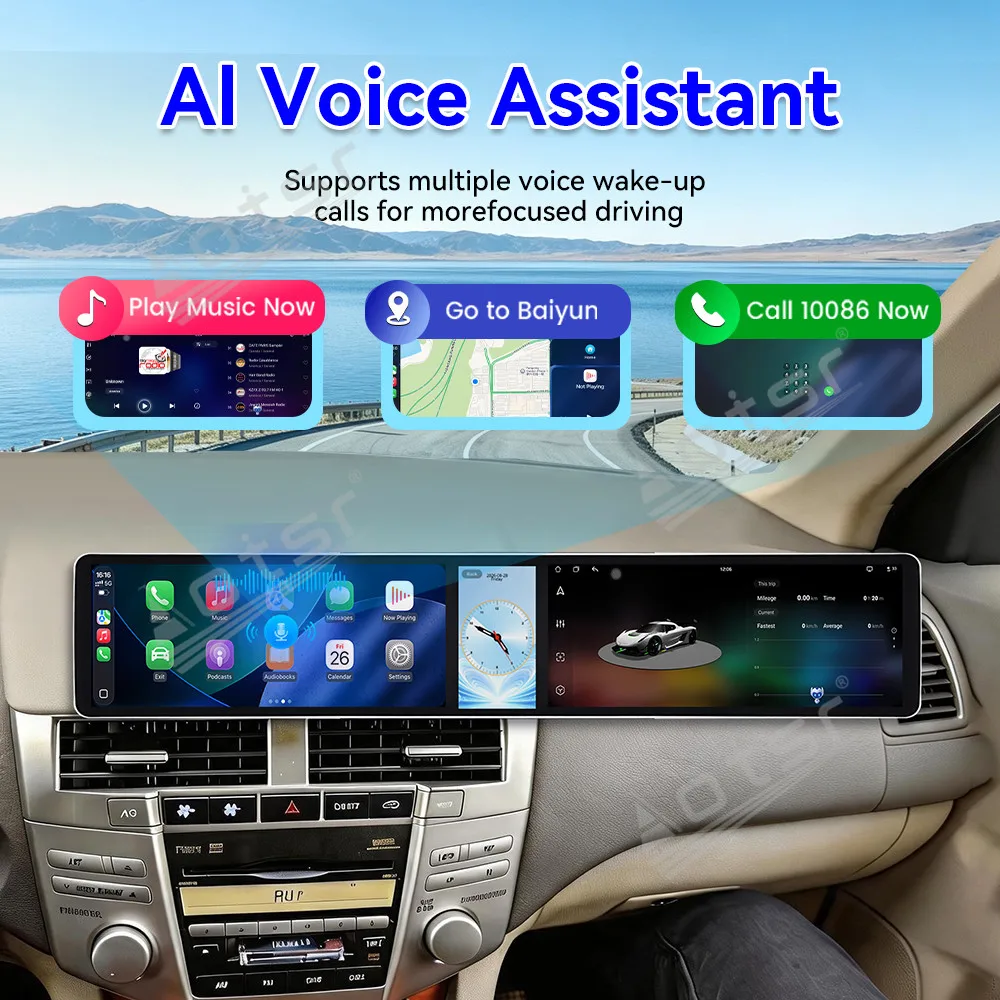 Android 15 CARPLAY Dual 12.3