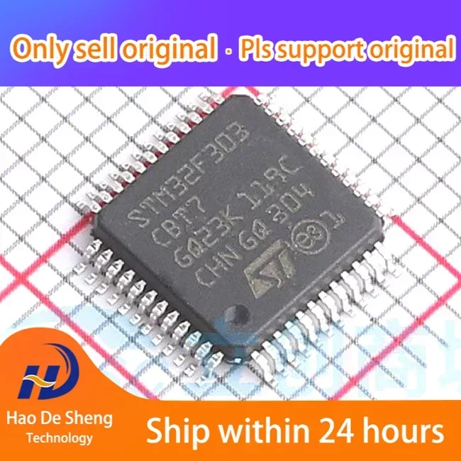 

10PCS/LOT STM32F303CBT7 LQFP-48 New Original In Stock