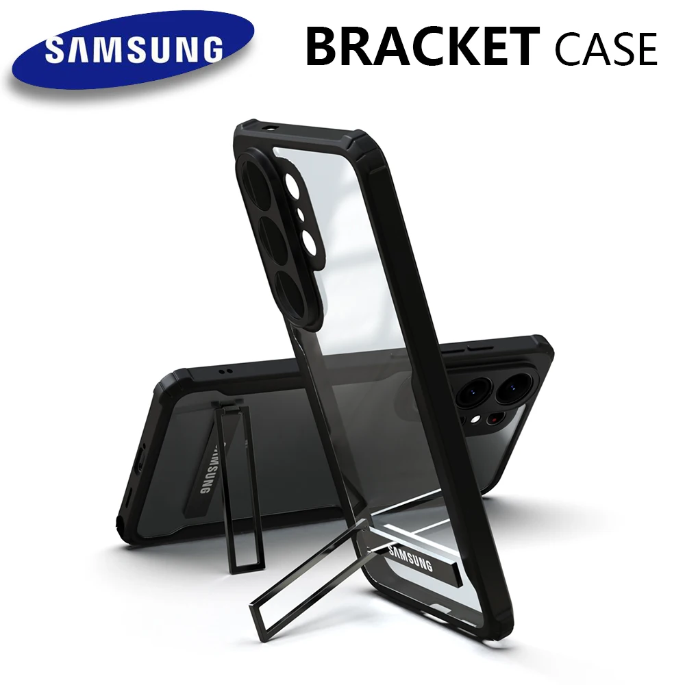 Für Samsung Galaxy S26 Plus Ultra Halterungshülle S26Plus S26Ultra mit Sturzschutz, Standfunktion und Rückenschutzgehäuse S25 S24