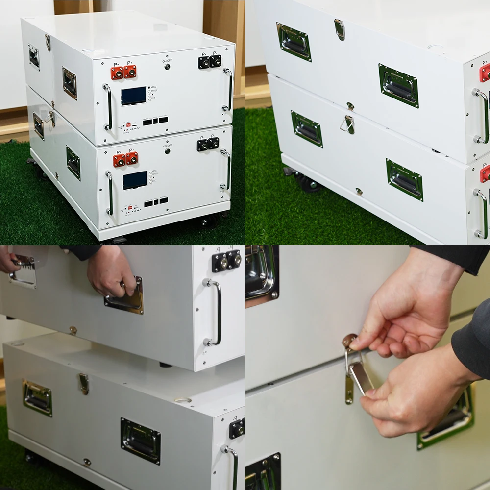 New Stackable DIY Kits BMS For 24V 48V 51.2V 280Ah Lifepo4 Battery Box 15Kwh 16S EV 302Ah 320Ah LiFePO4 Akku DIY Battery Case