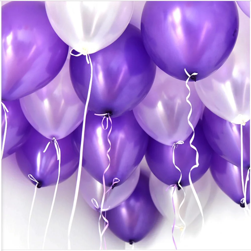 

Latex Balloon Decorative Balloon Party Balloon Festival Balloon Lavender Balloon