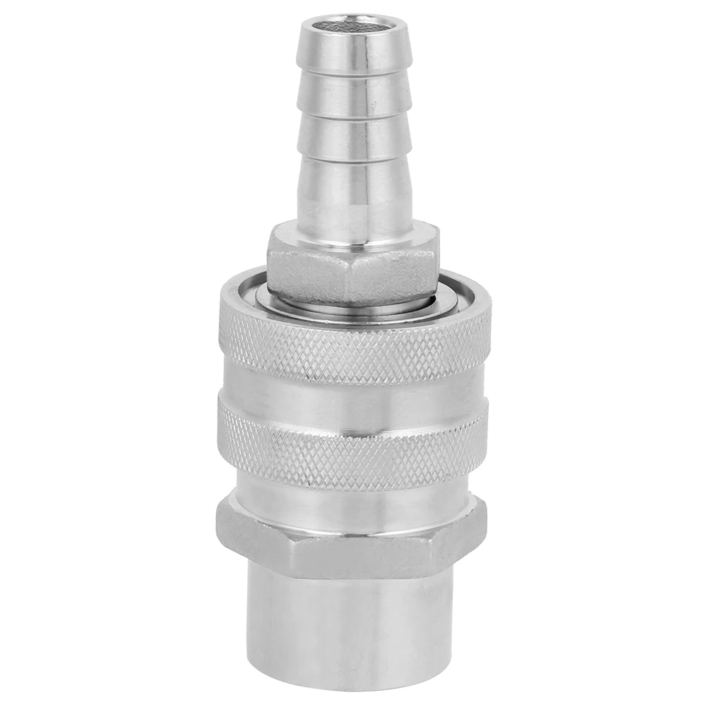 

Female Thread 1/2inch Npt, Quick Disconnect Equipment Beer Pump Accessory Female Thread 1/2inch Npt1/2inchbarb for Homebrewers