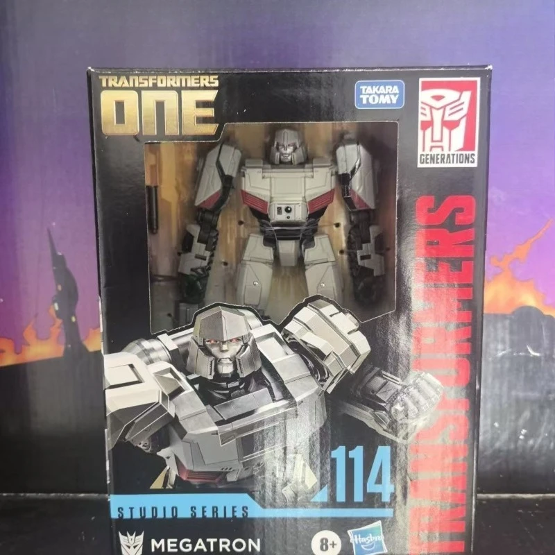 【Na stanie】 Zabawki transformujące SS-114 Megatron Action Human Toys Studio Series Boys Gifts Original Box